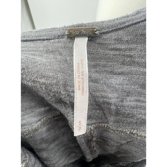 Free People Gray Lace Overlay Sleeveless Top - Picture 13 of 16